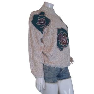 Vintage Fairbrook Knit Boho Hippie Cottage Oversized Sweater